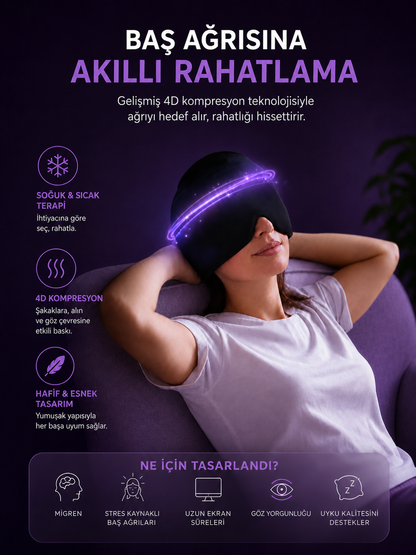 Migren Ve Baş Ağrısı Giderici Başlık