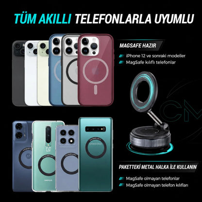 Vakumlu Telefon Tutucu